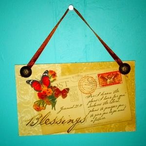 Beautiful Wall Hanging From Hobby Lobby